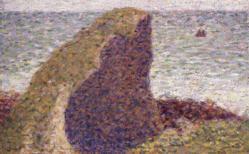 Georges Seurat Study for Le Bec du Hoc,Grandcampe